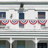 American Flag Bunting Banner